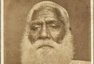 Original: Seru Epenisa Cakobau in old age — historical photograph